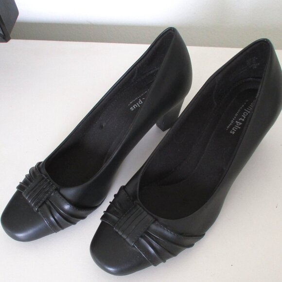 Predictions comfort plus Womens Black Pump w/2" Heel NWOB - Size 7W - Picture 7 of 9
